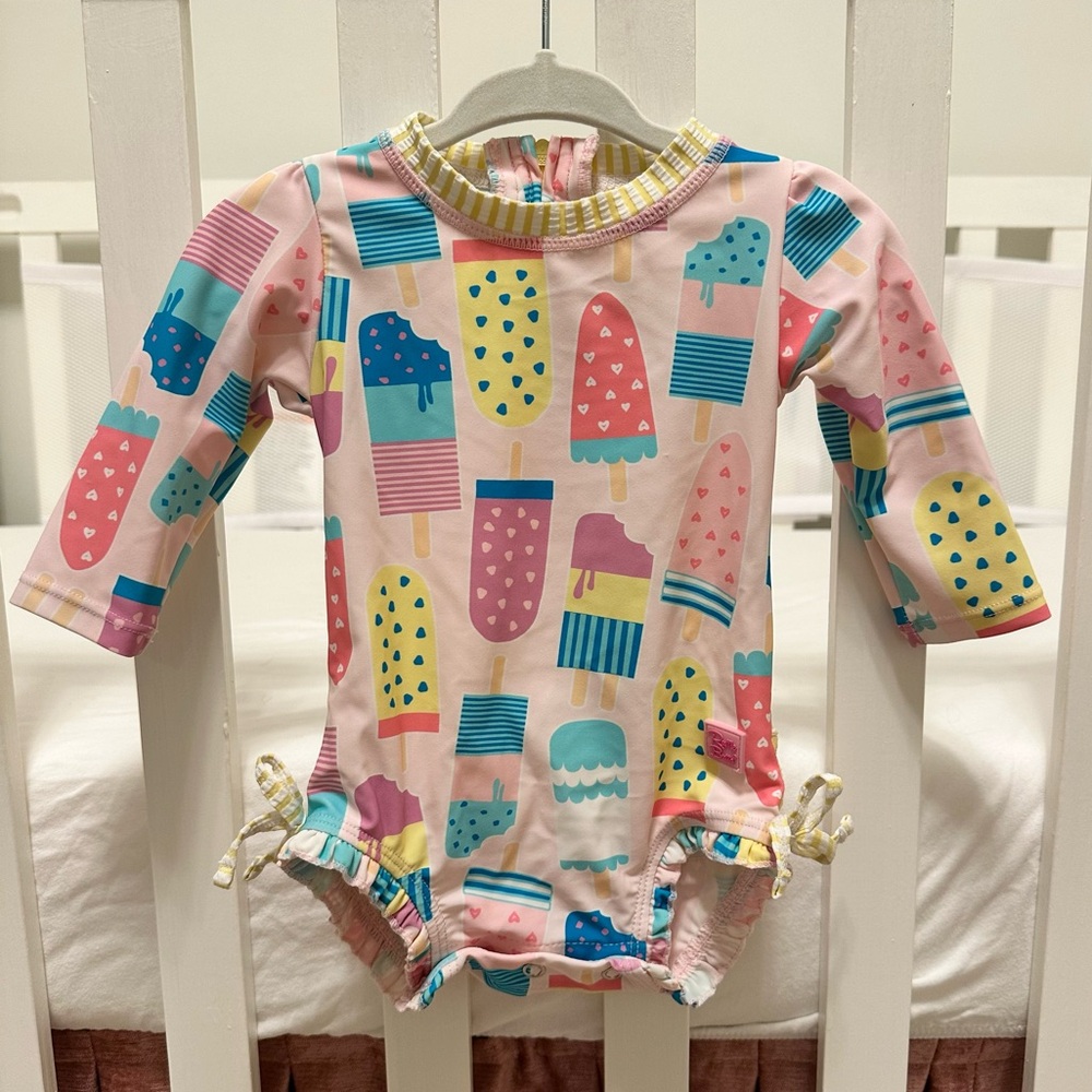 Ruffle Butts Rashguard - Picture 2 of 4